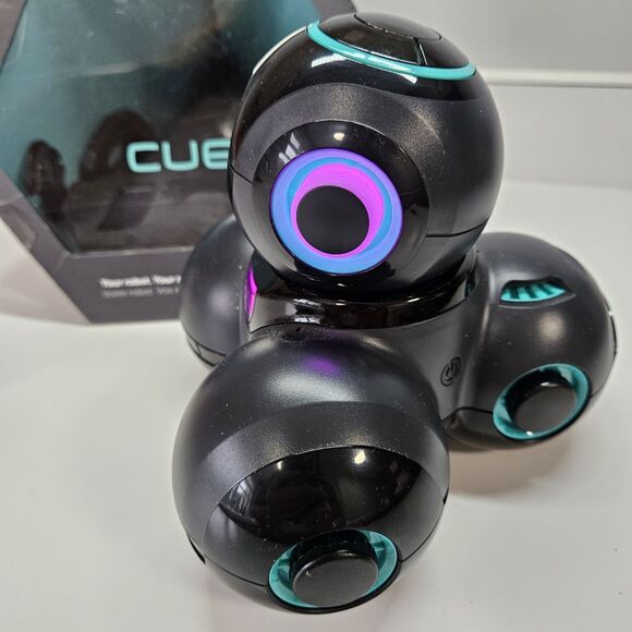 Wonder Workshop Cue the CleverBot Coding Robot Model QU01 Original Box TESTED - Picture 3 of 5